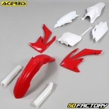 Honda CRF XNUMX, XNUMX R (XNUMX - XNUMX) kit de plástico Acerbis  blanc et rouge