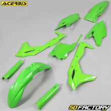 Kit carenado Kawasaki KX, KXF XNUMX (XNUMX - XNUMX) Acerbis verde