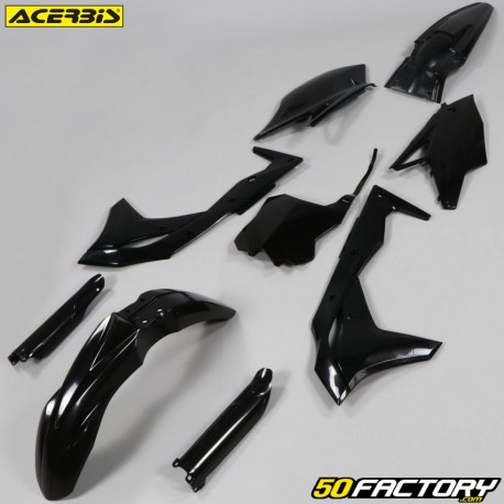 Fairing kit Kawasaki KX, KXF 250 (2017 - 2019) Acerbis black