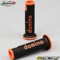 Griffe Domino Straße-Racing Gripschwarz und orange s