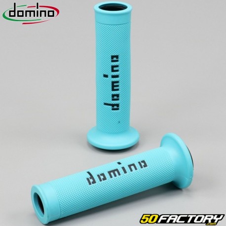 Poignées Domino A010 bleues turquoise et noires