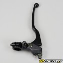 Black universal clutch handle with black lever and V3 mirror support