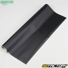 Filme adesivo profissional Grafityp Carbon Black 150x50cm