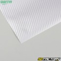 Pellicola adesiva profesionale Grafityp argento carbonio 150x50cm