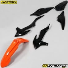 Kit plastiques KTM SX, SX-F... 150, 250, 300... (2020 - 2022) Acerbis noir et orange