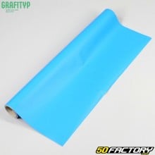 Pellicola adesiva profesionale Grafityp blu opaco 150x100cm