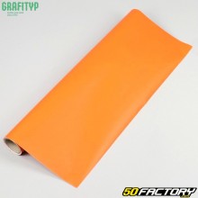 Pellicola adesiva profesionale Grafityp arancione opaco 150x100cm