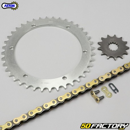 Kit catena rinforzata 13x40x92 Yamaha YFM Raptor 660 Afam  or