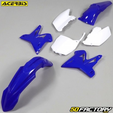 Kit de carenagem Yamaha  YZXNUMX, XNUMX (XNUMX - XNUMX) Acerbis  azul e branco