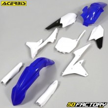 Kit de plastico Yamaha YZF250, 450 (2014 - 2018) Acerbis azul y blanco