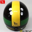 Jethelm MT Helmets Le Mans II schwarz und glänzend grün