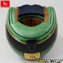 Casco jet MT Helmets Le Mans II nera e verde brillante