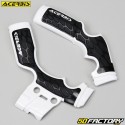 Protections de cadre KTM SX 65 (depuis 2014), Husqvarna TC (depuis 2016) et Gas Gas MC Acerbis X-Grip blanches et noires