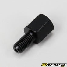 Standard mirror adapter 8mm to 8mm inverted black