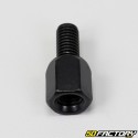 Adattatore specchio standard da 8mm a 8mm invertito nero