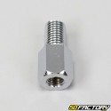 Adattatore specchietto 8mm standard a 10mm standard cromato