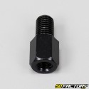 Adattatore specchio standard da 8mm a 10mm standard nero