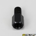 Standard mirror adapter 10mm to 10mm standard black