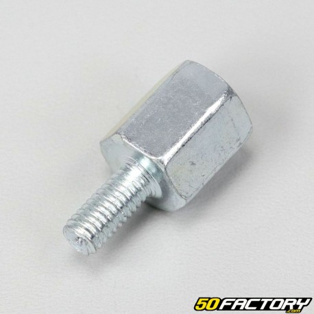 Adattatore specchietto 8mm standard a 6mm standard cromato