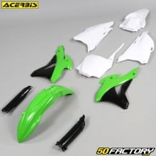 Kawasaki KX XNUMX kit de plástico (XNUMX - XNUMX) Acerbis  verde e branco