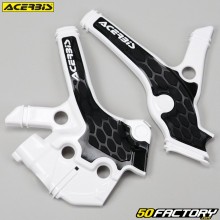 Frame protectors Yamaha YZ 65 (since 2018) Acerbis  X-Grip white and black
