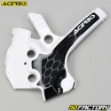 Protectores de chasis cubre cuadro Yamaha YZ 65 (desde 2018) Acerbis  X-Grip blanco y negro