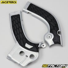 Frame protectors Yamaha YZF 250 (2014 - 2016), WR-F 450 (2014 - 2015) Acerbis  X-Grip gray and black