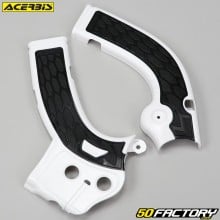 Frame protectors Yamaha YZF 250 (2014 - 2016), WR-F 450 (2014 - 2015) Acerbis  X-Grip white and black