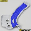 Frame protectors Yamaha YZF 250 (2017 - 2018), WR-F 450 (2016 - 2017), WR-F 250 (2017 - 2019)... Acerbis  X-Grip gray and blue