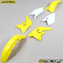 Kit carénages Suzuki RM-Z 250 (2007 - 2009) Acerbis jaune et blanc