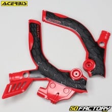 Frame protectors Beta RR Acerbis  X-Grip red and black