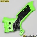 Frame guards Kawasaki KX, KXF 250 4 (since 2021), 450 (since 2019) Acerbis  X-Grip green and black