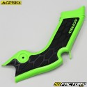 Frame guards Kawasaki KX, KXF 250 4 (since 2021), 450 (since 2019) Acerbis  X-Grip green and black