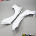 Cubiertas de radiador Yamaha  YFZ XNUMX (antes de XNUMX) Polisport  blancos