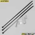 Protector de chasis cubre cuadro Honda CRF 250, 300 R, RX (2020 - 2021), 450R, RX (2019 - 2020) Acerbis  X-Grip rojo y negro