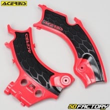 Honda CRF 250 R, 300 frame guards RX (since 2022), 450 R, RX (Since 2021) Acerbis  X-Grip red and black