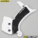 Protections de cadre Yamaha YZF 250 (depuis 2021), 450 (depuis 2018), WR-F 250... Acerbis X-Grip blanches et noires