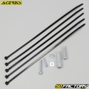 Frame protectors Yamaha YZF 250 (since 2021), 450 (since 2018), WR-F 250 ... Acerbis  X-Grip white and black