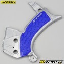 Protectores de chasis cubre cuadro Yamaha YZF 250 (desde 2021), 450 (desde 2018), WR-F 250 ... Acerbis  X-Grip gris y azul
