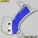 Frame protectors Yamaha YZF 250 (since 2021), 450 (since 2018), WR-F 250 ... Acerbis  X-Grip gray and blue