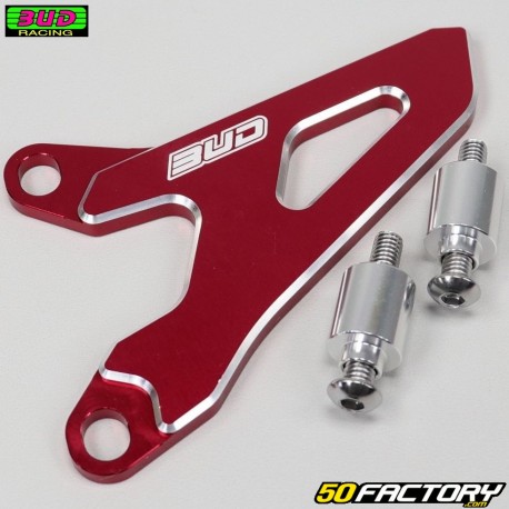 Cache pignon Honda CRF 250, 450 R Bud Racing rouge anodisé