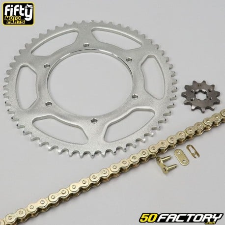 Kit catena rinforzata 11x53x132 Aprilia RS4, RS, Derbi GPR 50 Fifty  or