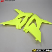 Rejillas de radiador Beta RR 125, 200, 250, 350... (2013 - 2019) Polisport amarillo neón