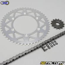 Kit de cadena con juntas tóricas 14x52x114 Beta RR 250 Enduro Afam gris