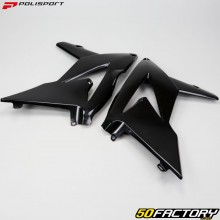 Rejillas de radiador Beta RR 125, 200, 250, 350... (2013 - 2019) Polisport negro