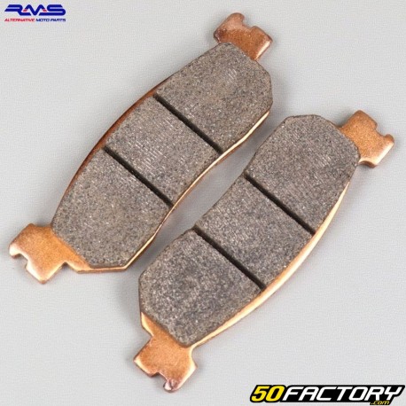 Pastilhas de freio de metal sinterizado Yamaha RZ 50, TW 125, XT 225, YZF 600 ... RMS