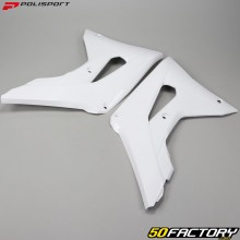 Carenados delanteros Honda CRF 250 R (2018 - 2021), 450 R, RX (2017 - 2020) Polisport blancos