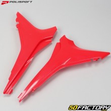 Obere Seitenplatten für Honda CRF 250, 450 R (2009 - 2013). Polisport rot