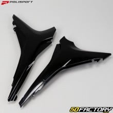 Obere Seitenplatten für Honda CRF 250, 450 R (2009 - 2013). Polisport schwarz