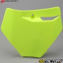 Front plate KTM  SX 125, 250, SX-F 450... (2019 - 2022) Polisport fluorescent yellow